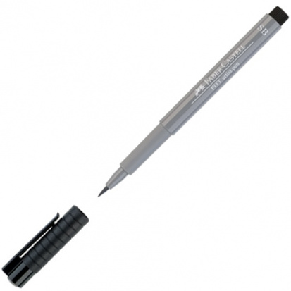 Ручка капиллярная Рitt Pen Soft brush, холодный серый III 