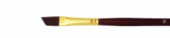 Кисть Pinax "Creative", синтетика жесткая, плоская, скошенная №10 (длинная ручка) sela25