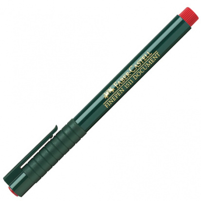 Ручка капиллярная "Finepen 1511" красный 0.4мм