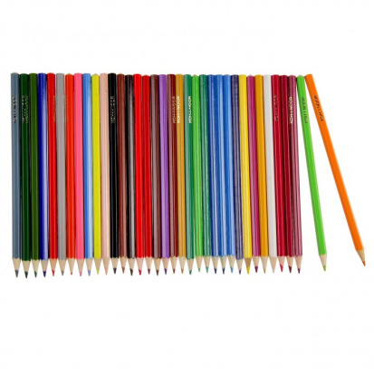 Набор цветных карандашей "Элефант", 36цв., заточен., картон
