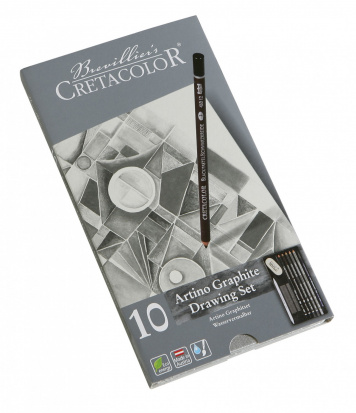 Базовый набор для рисования "Artino Graphite" в металлической коробке
