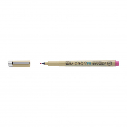 Ручка капиллярная "Pigma Micron PN" 0.4-0.5мм Розовый