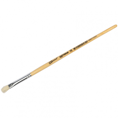 Кисть щетина, плоская №10 sela25