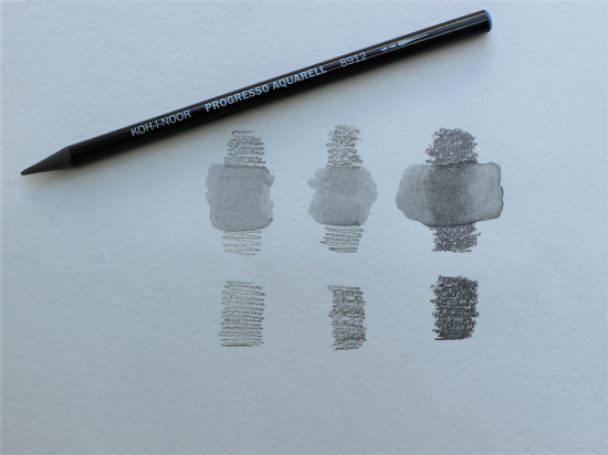 Карандаш водорастворимый графитовый "Progresso" 4B  sela25