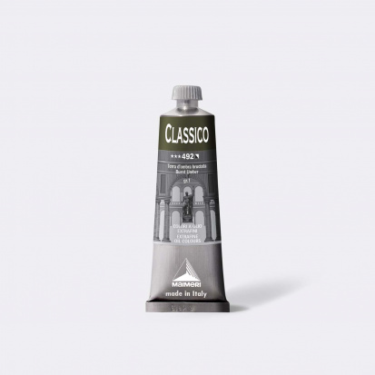 Масляная краска "Classico" земля умбры жженая 60 ml 