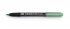 Ручка на водной основе, "Kuretake Fudebiyori" перо кисть Metallic Зеленый металлический оттенок