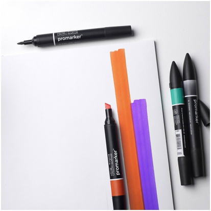 Набор художественных маркеров "Pro", 6 цветов, синие оттенки Набор художественных маркеров "Pro", 6 цветов, синие оттенки