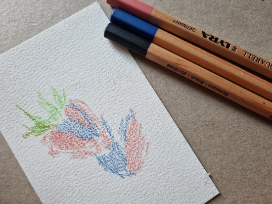 Карандаш профессиональный акварельный "Rembrandt Aquarell" Burnt Ochre Карандаш профессиональный акварельный "Rembrandt Aquarell" Burnt Ochre