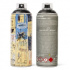 Аэрозольная краска "MTN Limited", Jean-Michel Basquiat Matt Black, 400 мл sela