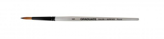 Кисть синтетика "Graduate" круглая короткая ручка № 6 