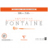 Склейка для акварели "Fontaine Grain satine", 12л, 30x40см, 300г/м2, Hot Pressed ТМ0108