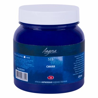Акрил "Ладога" синяя 220мл