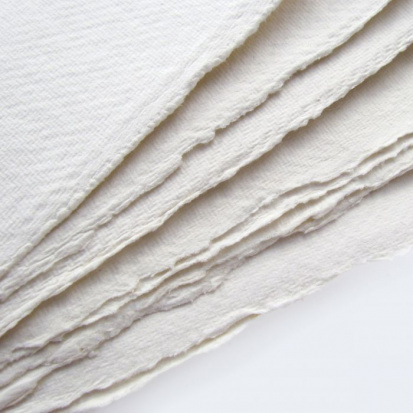 Бумага в листах "Khadi", 30*42, 640г/м2, 100% хлопок, Rough \ Torchon, 1л