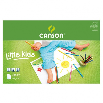 УЦЕНКА CANSON Альбом для детского творчества 90г/м.кв 42*59.4см 20л склейка