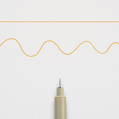 Ручка капиллярная "Pigma Micron" 0.25мм, Оранжевый