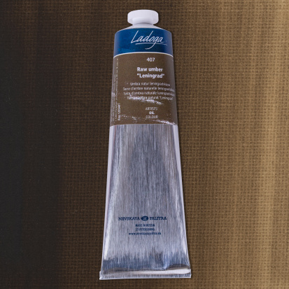 Умбра натуральная ленинградская масло Ладога 120мл