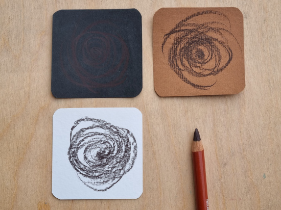 Карандаш цветной "Drawing" шоколадный 6600