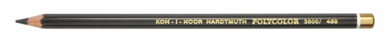 Цветной карандаш "Polycolor", №458, серый теплый самый темный