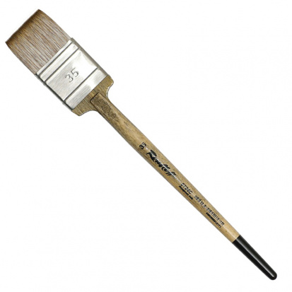 Флейц серия "5Т24С" мангуст имитация плоская, круглая ручка, №35