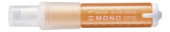 Ластик-карандаш "Mono one" прозрачный оранжевый корпус, перезаправляемый