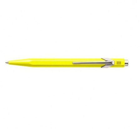 Шариковая ручка "Pop Line", желтая.корп, метал.футляр