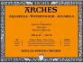 Блок для акварели "Arches" 300г/м2 23x31см 20л Torchon склейка