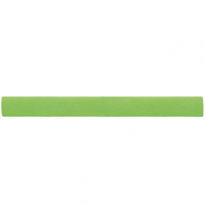 Бумага крепированная, 50*200см, 22г/м2, флуоресцентная, зеленая, в рулоне