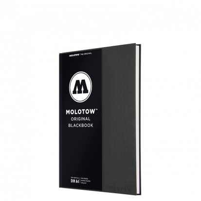 Скетчбук "Blackbook" A4, портрет, 120г/м2, 68л