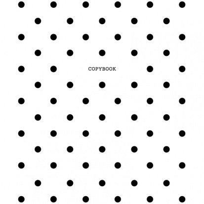 Тетрадь 96л., А5, клетка ArtSpace "Узоры. BW Pattern"