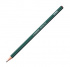 Чернографитовый карандаш "Othello", цвет корпуса зеленый, 4H sela
