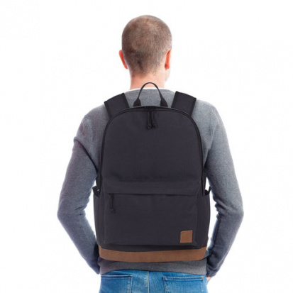 Рюкзак универсальный, сити-формат, "Black Melange", с защитой от влаги, 43х30х17 см