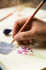 Блокнот для зарисовок Art Creation 140г/кв.м 21*15см 80л твердая обложка, Фиолетовый пастельный