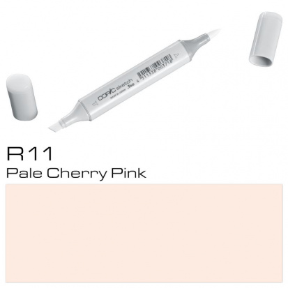 Маркер спиртовой двусторонний Copic "Sketch", цвет №R11 розовый вишневый бледный