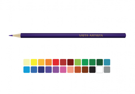 Набор цветных карандашей "Studio", 24цв 