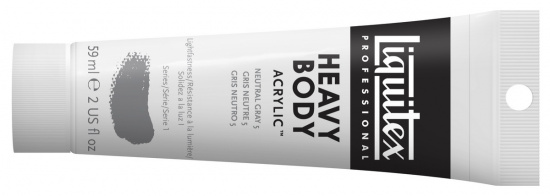 Краска акриловая "Heavy body", туба 59мл, №599 серый натуральный 5