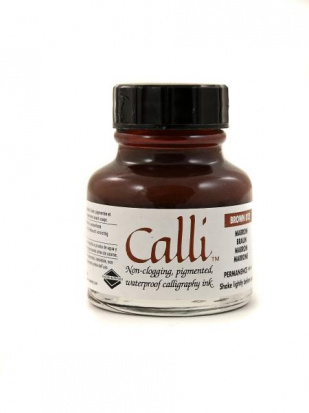 УЦЕНКА Чернила каллиграфии Daler Rowney "Calligraphy", Коричневые 29,5мл 