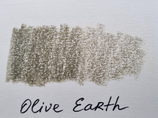 Карандаш цветной "Drawing" зеленый оливковый земляной 5160