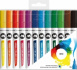 Набор маркеров "Aqua color brush" Basic Set 1