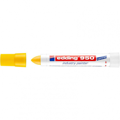 Маркер для промышленной графики "950", 10мм, Желтый
