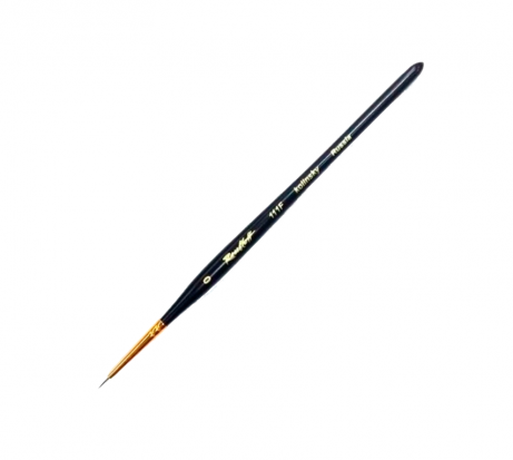 Набор кистей с фигурной ручкой из колонка серии "111F" №0, 1, 2