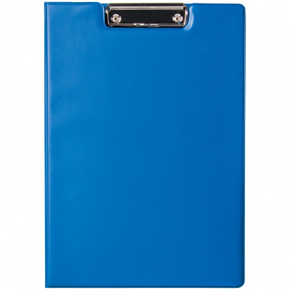 Папка-планшет с зажимом А4, ПВХ, синий