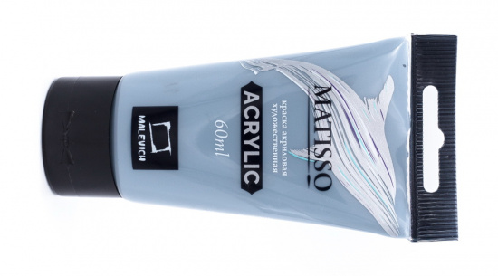 Акриловая краска "Matisso", серый холодный, 60 мл