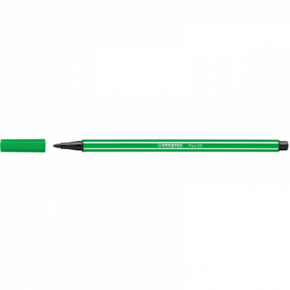 Фломастер профессиональный "Pen 68", изумрудно-голубой sela