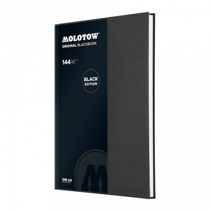 Скетчбук "Blackbook" A4 Portrait, 120г/м2, 144л