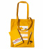 Комплект "Yellow": сумка-шоппер, скетчбук, карандаш, ластик и зажим