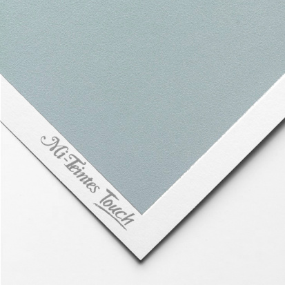 Бумага для пастели "Mi-Teintes Touch" 355г/м2 50х65см №490 Синий светлый
