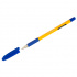 Ручка шариковая "Yellow Stone", синяя, 0,7мм, грип, 