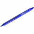 Ручка гелевая автоматическая стираемая "Frixion" синяя, 0,7мм, грип