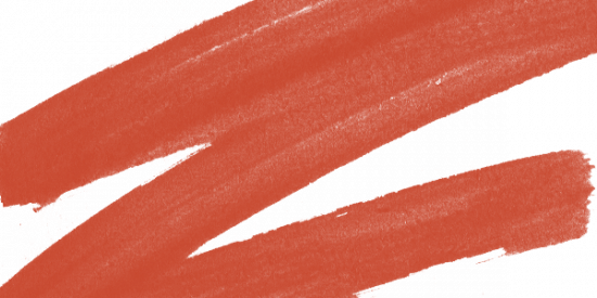 Маркер спиртовой двусторонний "Sketchmarker Brush", цвет №O21 Оранжево-красный