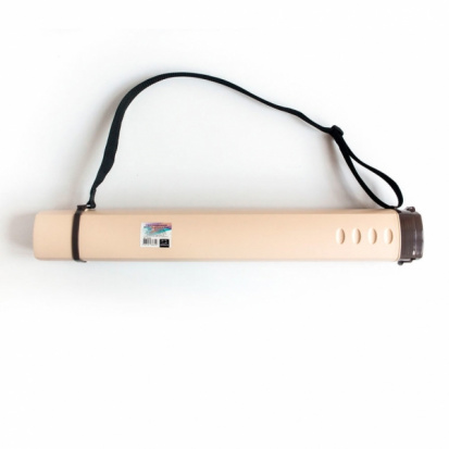 Тубус раздвижной, диам. 9 см, кремовый Тубус раздвижной, диам. 9 см, кремовый